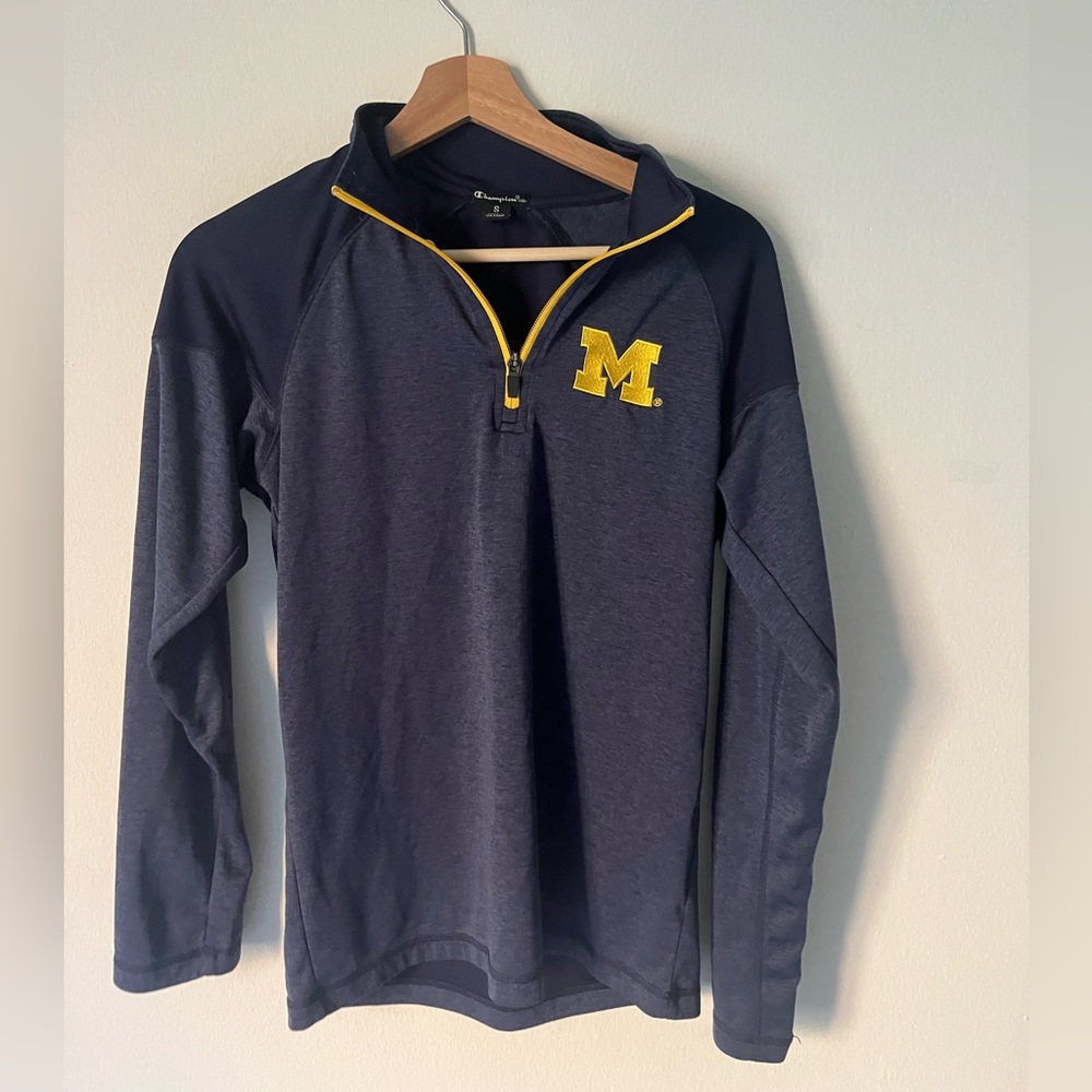 michigan quarter zip